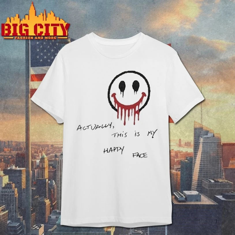 Paul Wesley Actually This Is My Happy Face shirt