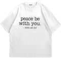 Peace Quote Pope Leo XIV T-Shirt Sustainable Cotton Retro 90s Vintage Graphic Design Cotton Hoodie, Sweatshirt