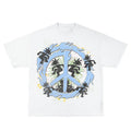 Peace Splatter Inspired Vintage Graphic T-shirt Heavy Cotton Tee Basketball 90 s Styled Shirt Hiphop Vibes Y2K Aesthetic...