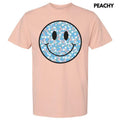 Peachy Blooms Happy Face Comfort Colors T-Shirt 'NLB' Hoodie, Sweatshirt | RetroVerseTees.com