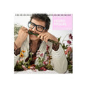 Pedro Pascal 2025 Floral Wall Calendar Planner, Unique Holiday Gift, Fan Gift, Gift For Her, Pedro Pascal Celebrity...