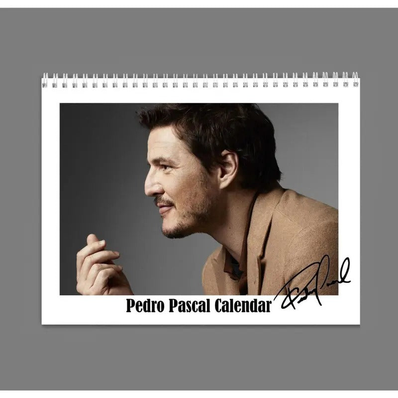 Pedro Pascal Vintage 2025 Wall Calendar Planner, Gladiator 2 Movie Calendar, Gift For Her, Pedro Pascal Celebrity...
