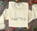 Penguins Embroidered Crewneck Sweatshirt T-Shirts, Hoodie | RetroVerseTees.com