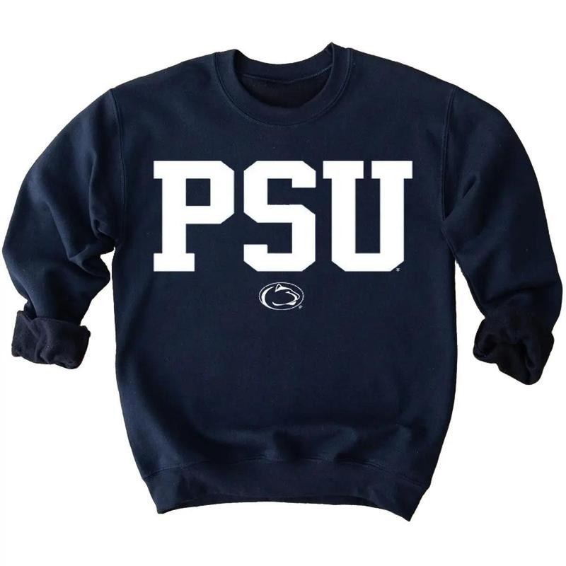 Penn State University Sweatshirt , Perfect Fan Gift Cotton Crewneck Sweater Pullover Unisex T-Shirts, Hoodie