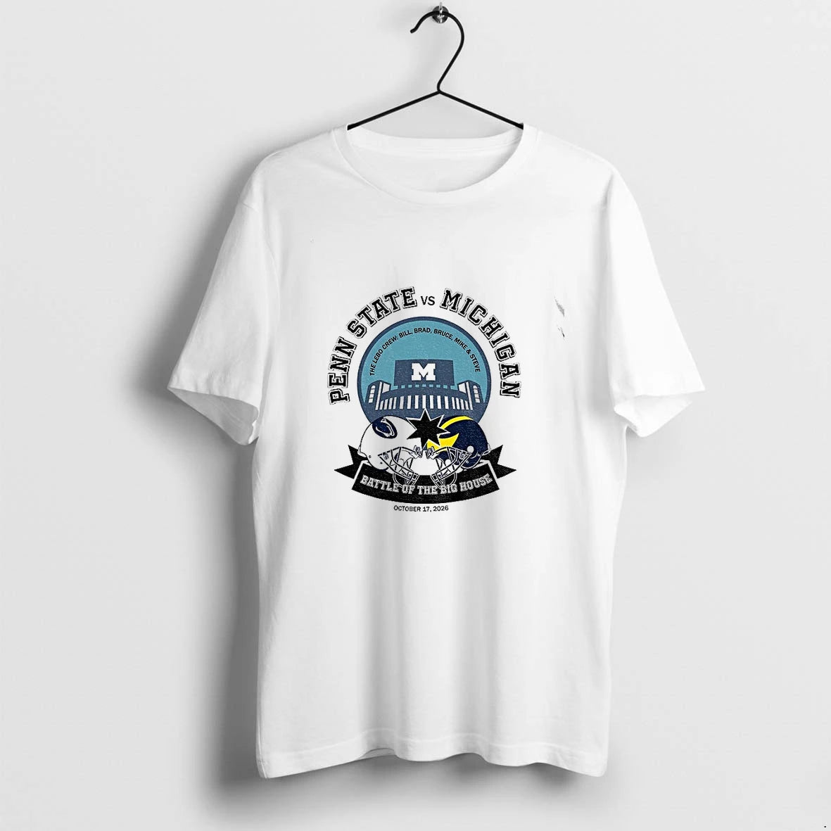 Penn State Vs Michigan Football Apparel Battle Of The Big House October 17 Tshirts Sweater