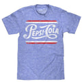 Pepsi Classic Script T-Shirt - Blue Hoodie, Sweatshirt | RetroVerseTees.com