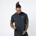 Performance Short Sleeve Shirt - Obsidian Fabric Menswear Top Outdoor Hoodie, Sweatshirt | RetroVerseTees.com