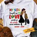 Personalized Autism Mom BWA Taught Me T Shirt AG41 65O36 Hoodie, Sweatshirt | RetroVerseTees.com