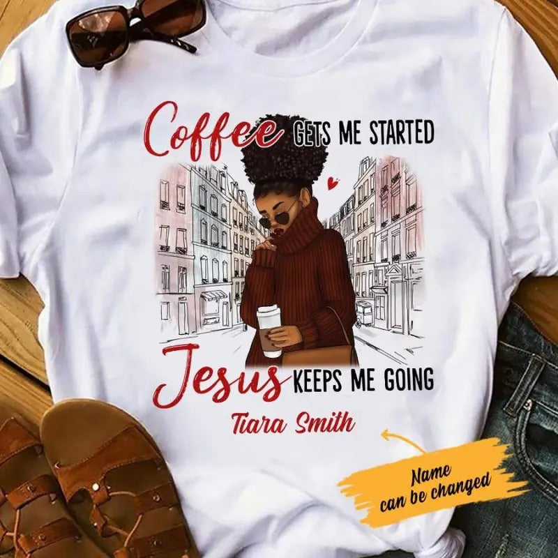 Personalized BWA Coffee Jesus T Shirt AG272 85O36 Hoodie, Sweatshirt | RetroVerseTees.com