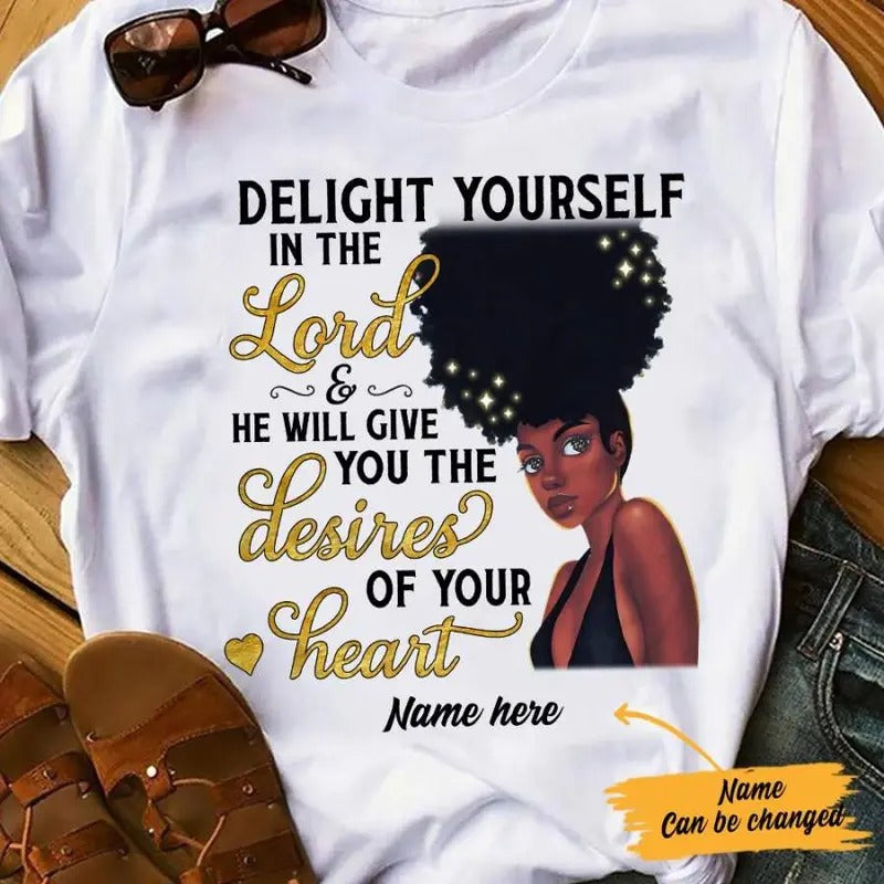 Personalized BWA Delight Yourself In The Lord T Shirt AG311 87O57 Hoodie, Sweatshirt | RetroVerseTees.com