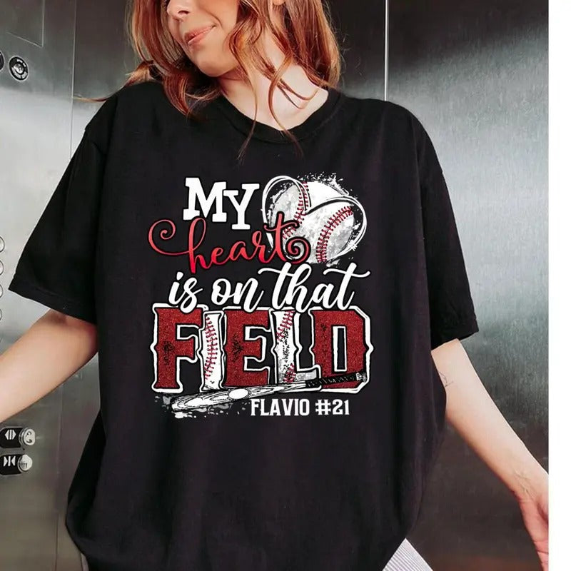 Personalized Baseball Mom Shirt, Baseball Mom, Game Day Shirt, Gift for Mom, Spo Hoodie, Sweatshirt | RetroVerseTees.com