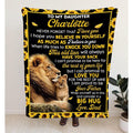 Personalized Blanket for Daughter - Custom Gift to Daughter