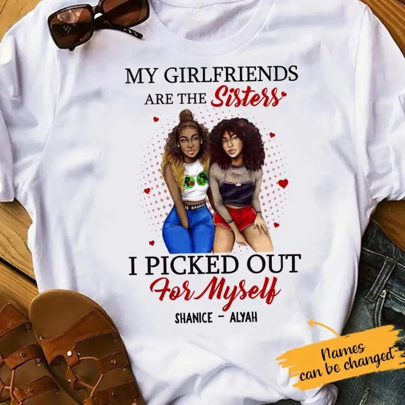 Personalized God Made Us BWA Friends T Shirt AG64 28O65 Hoodie, Sweatshirt | RetroVerseTees.com