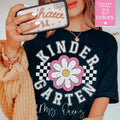 Personalized Kindergarten Teacher Shirt Custom Kinder Crew Back to School Teacher Shirts for Kinder Garten Elementary...