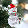 Personalized Snowman Ornament T-Shirts, Hoodie, Sweatshirt | RetroVerseTees.com