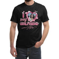 Personalized Swoosh Love My Girlfriend Shirt with Custom Photo, Swoosh Heart My Girlfriend Shirt, Gift for Her, Couple,...