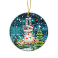 Pet Ornament Cat Ornament, Purrfect Christmas Cat Ornament, Feline Festivities Holiday Ornament, Meowy Christmas,...