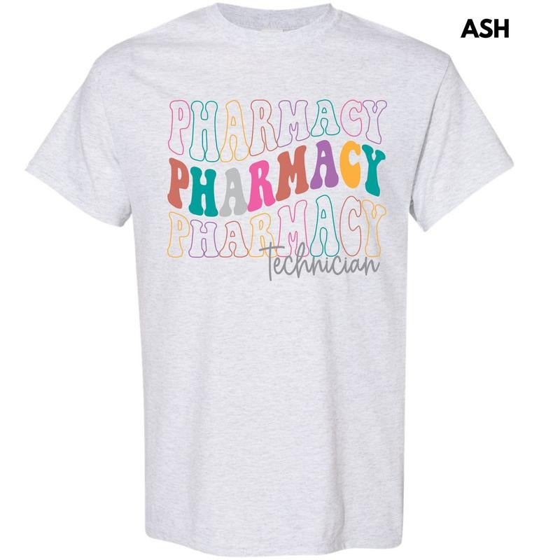 Pharmacy Tech Gildan Short Sleeve T-Shirt 'NLB' Hoodie, Sweatshirt | RetroVerseTees.com