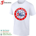Philadelphia 76ers I just drank 76ers logo beer ring shirt