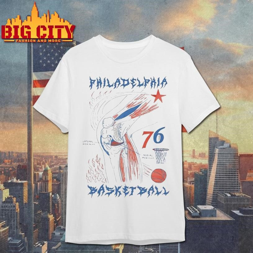 Philadelphia Basketball Knee 76 shirt