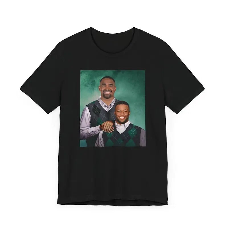 Philadelphia Football Jalen Hurts, Saquon Barkley Step Brothers Poster Funny T-Shirt Hoodie, Sweatshirt | RetroVerseTees.com