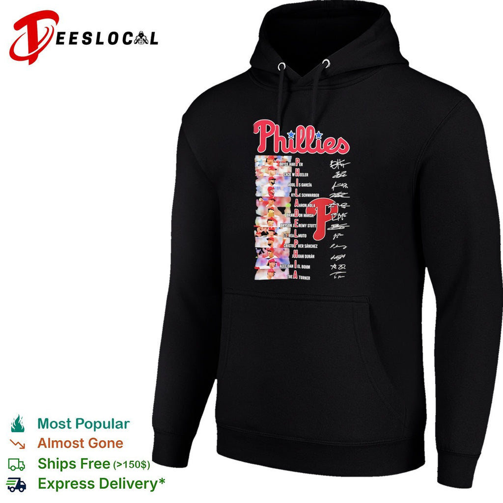 Philadelphia Phillies Players Signature Shirt shirt