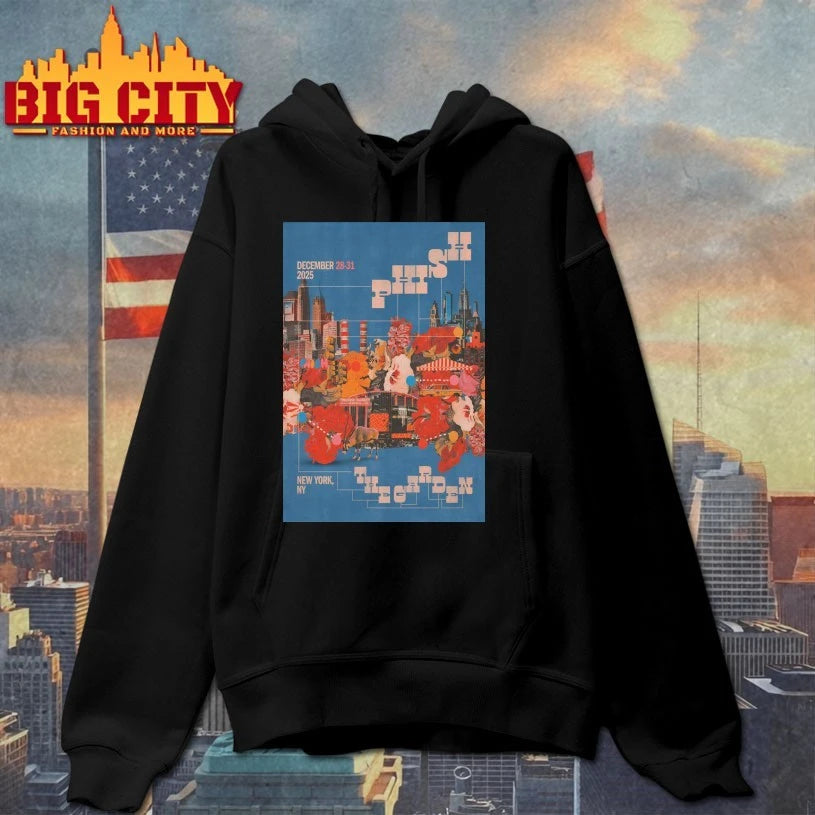 Phish NYC Dec 28-31 2025 Tour Poster Shirt
