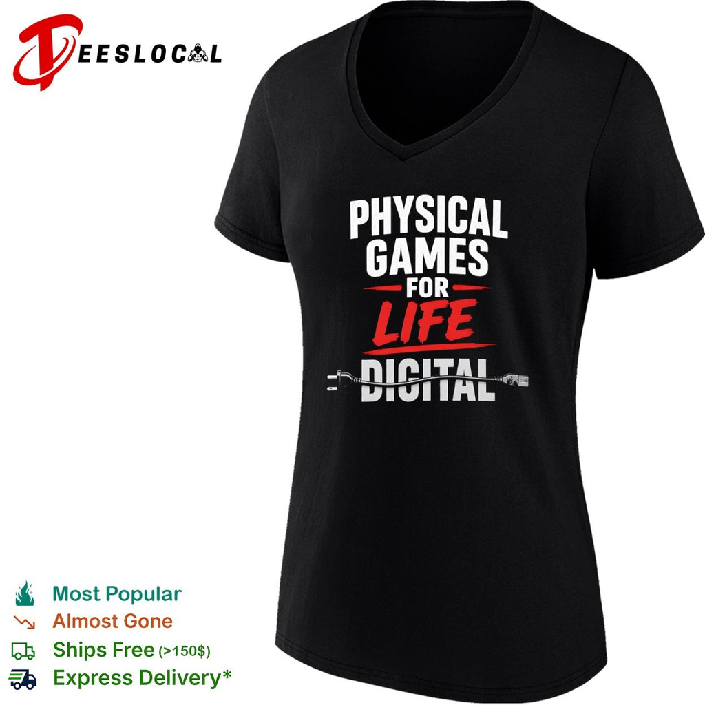 Physical Games for Life Digital Gaming shirt