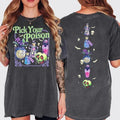 Pick Your Poison 2 Sides T-Shirt, Retro Halloween Shirt, Vintage Oh Right That Poison Shirt, Llama Poison For Kuzco,...