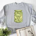 Pickle Slut Sweatshirt, Pickle Lover Gift Hoodie, Trendy Unisex Pickle Jar Sweater, Canning Food Long Sleeve. T-Shirts