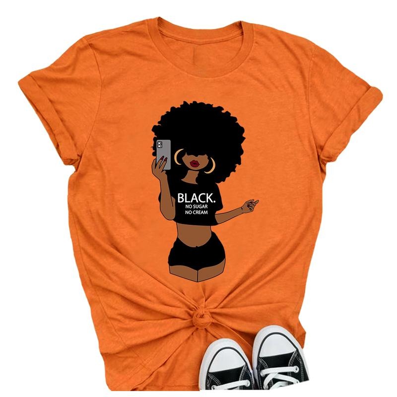 PiePieBuy Women'WB shield Lightsaber brand Shirt Black Gial Short Sleeve Round Neck Cute Graphic Cotton Tees Tops...