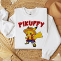 Pikuffy Embroidered Shirt, Anime Embroidered Sweatshirt, Favorite Character Embroidered Shirt Hoodie | RetroVerseTees.com
