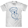 Pillsbury Doughboy Poppin' Fresh T-Shirt - White Hoodie, Sweatshirt | RetroVerseTees.com