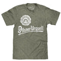 Pilsner Urquell Logo T-Shirt - Green Hoodie, Sweatshirt | RetroVerseTees.com