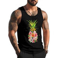 Pineapple Aloha Beaches Hawaiian Flowers Hawaii Summer Gifts Unisex Tank Top, Cotton, Size S-3XL T-Shirts, Hoodie, Sweatshirt