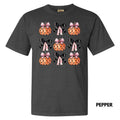 Pink & Black Pumpkin Coquette Comfort Colors T-Shirt 'NLB' Hoodie, Sweatshirt | RetroVerseTees.com