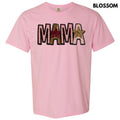 Pink & Gold Mama Sequin Patch Comfort Colors T-Shirt Hoodie, Sweatshirt | RetroVerseTees.com