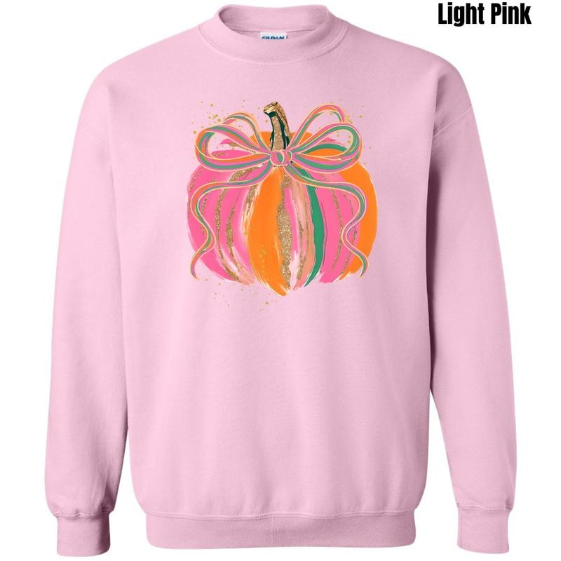 Pink & Orange Pumpkin Sweatshirt 'NLB' T-Shirts, Hoodie | RetroVerseTees.com
