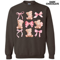 Pink Bear Coquette Collage Sweatshirt 'NLB' T-Shirts, Hoodie | RetroVerseTees.com