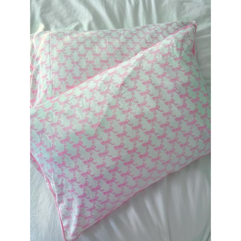 Pink Bow Pillowcase Set T-Shirts, Hoodie, Sweatshirt | RetroVerseTees.com