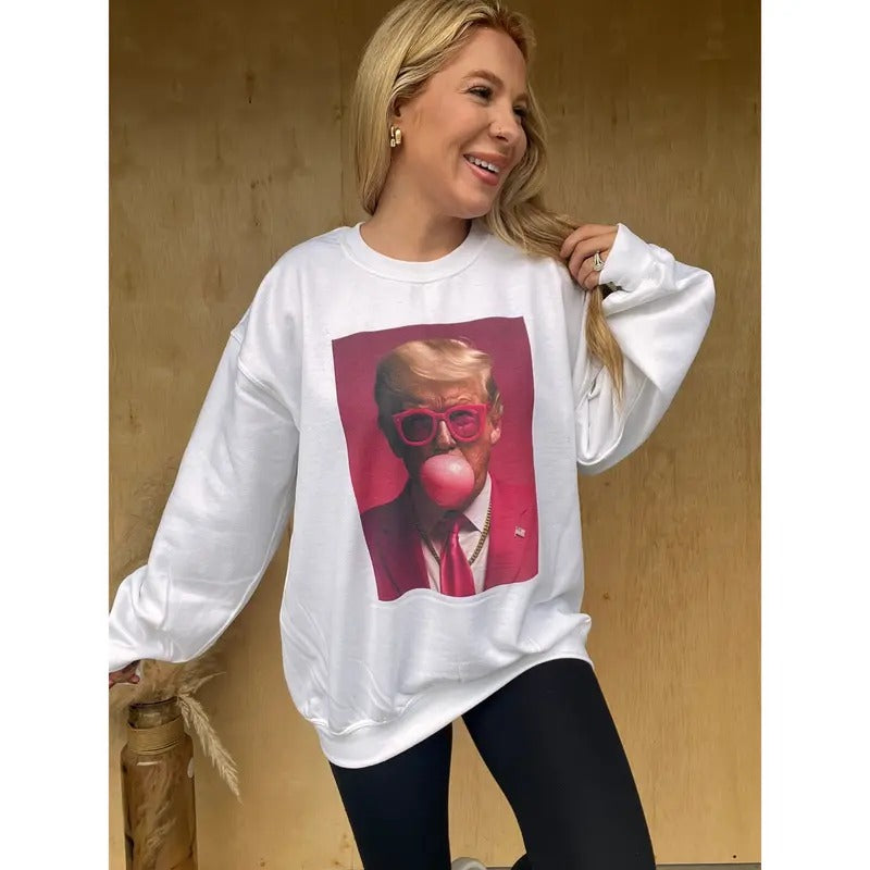 Pink Bubblegum Graphic Top T-Shirts, Hoodie, Sweatshirt | RetroVerseTees.com
