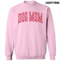 Pink Checker Dog Mom Sweatshirt T-Shirts, Hoodie | RetroVerseTees.com
