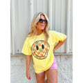 Pink Checker Smiley Graphic Top T-Shirts, Hoodie, Sweatshirt | RetroVerseTees.com
