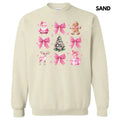 Pink Coquette Christmas Collage Sweatshirt 'NLB' T-Shirts, Hoodie | RetroVerseTees.com