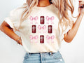 Pink Dr Pepper Bow Sweatshirt - Cute Soda Drink Tee Hoodie | RetroVerseTees.com