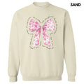 Pink Floral Proverbs Bow Sweatshirt 'NLB' T-Shirts, Hoodie | RetroVerseTees.com