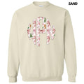 Pink Gingerbread Bow Monogram Sweatshirt 'NLB' T-Shirts, Hoodie | RetroVerseTees.com