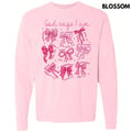 Pink God Says I Am Long Sleeve Comfort Colors T-Shirt Hoodie, Sweatshirt | RetroVerseTees.com