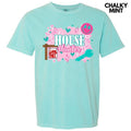 Pink House Hunter Comfort Colors T-Shirt 'NLB' Hoodie, Sweatshirt | RetroVerseTees.com
