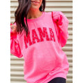 Pink Mama Checkered Graphic Top T-Shirts, Hoodie, Sweatshirt | RetroVerseTees.com